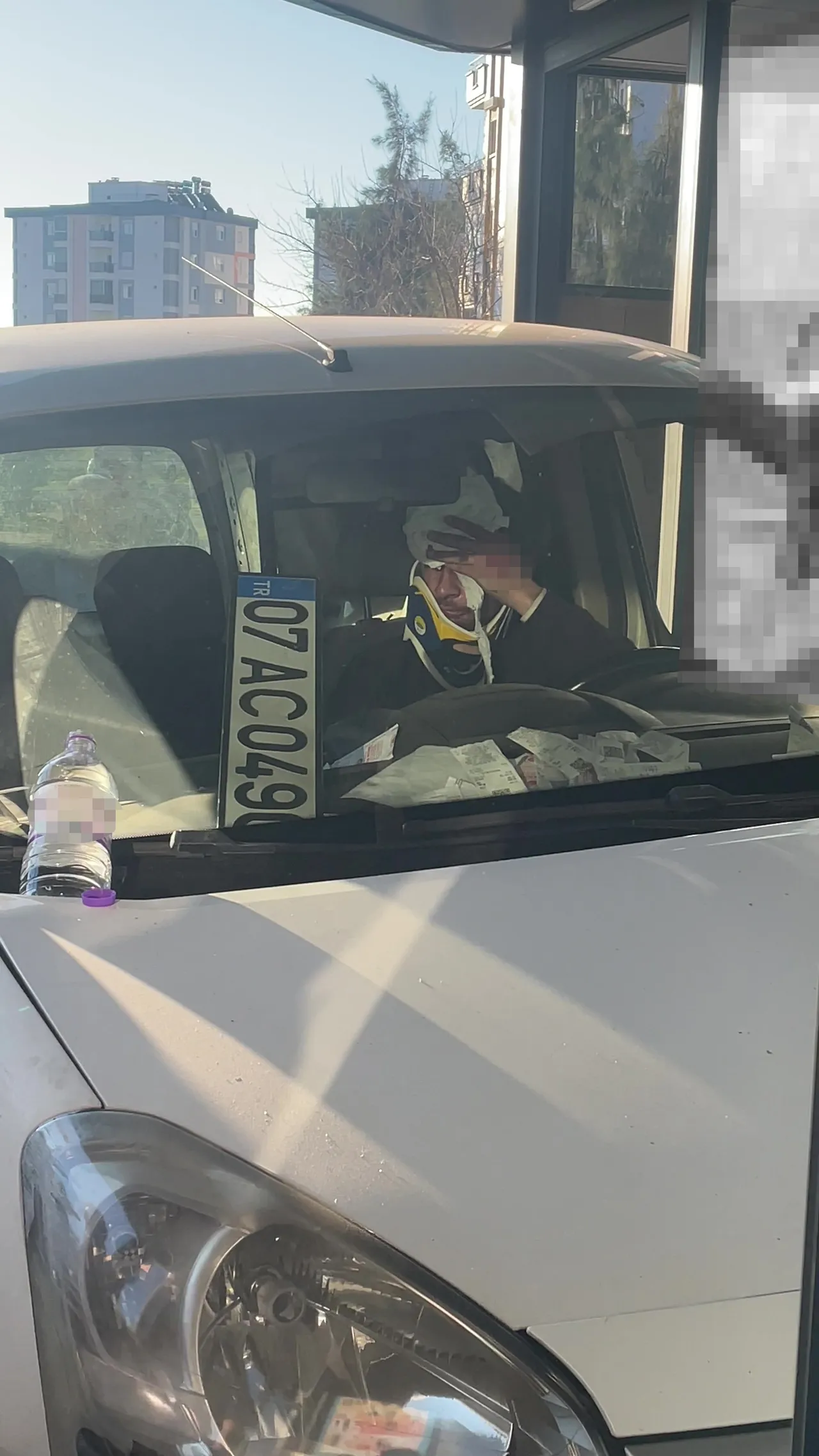 Hayat kurtaran refleks! Saniyelerle ölümden döndü