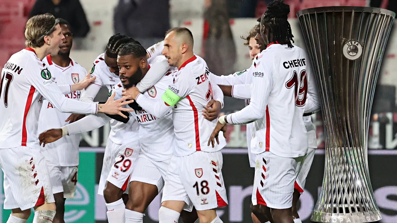 Konferans Ligi son 16 turu eşleşmeleri: İşte Samsunspor'un rakibi...