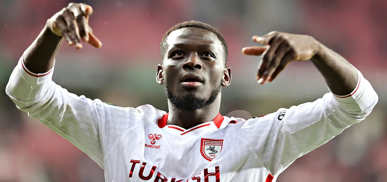 Samsunspor'un Çadlı  golcüsü Marius Mouandilmadji