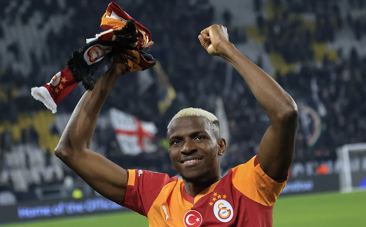 İtalya'da Galatasaray'ın gollerini Victor Osimhen ve Barış Alper Yılmaz kaydetti.