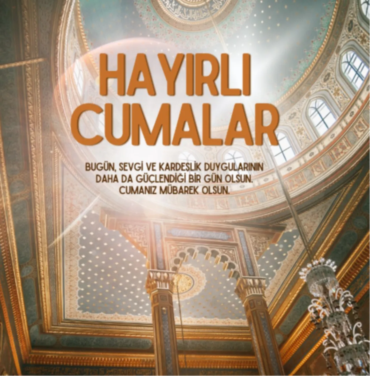 Resimli cuma mesajları! Ramazan ayına özel Cuma mesajları