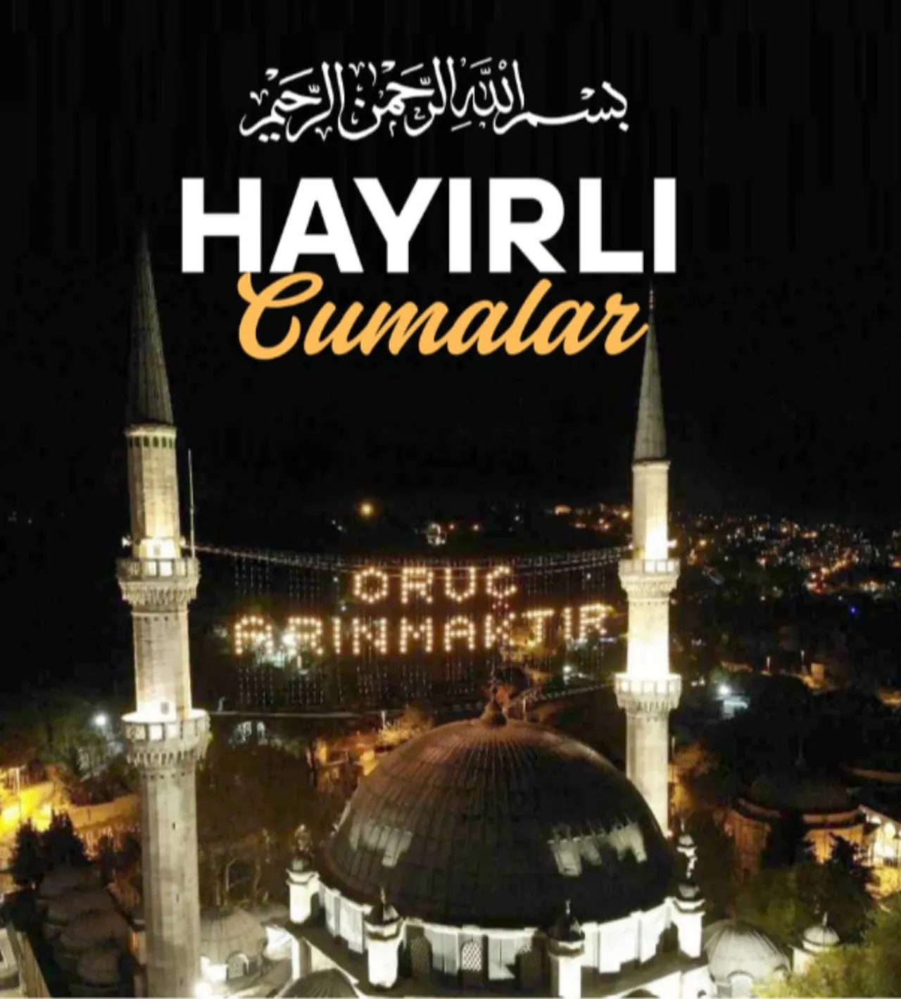 Resimli cuma mesajları! Ramazan ayına özel Cuma mesajları