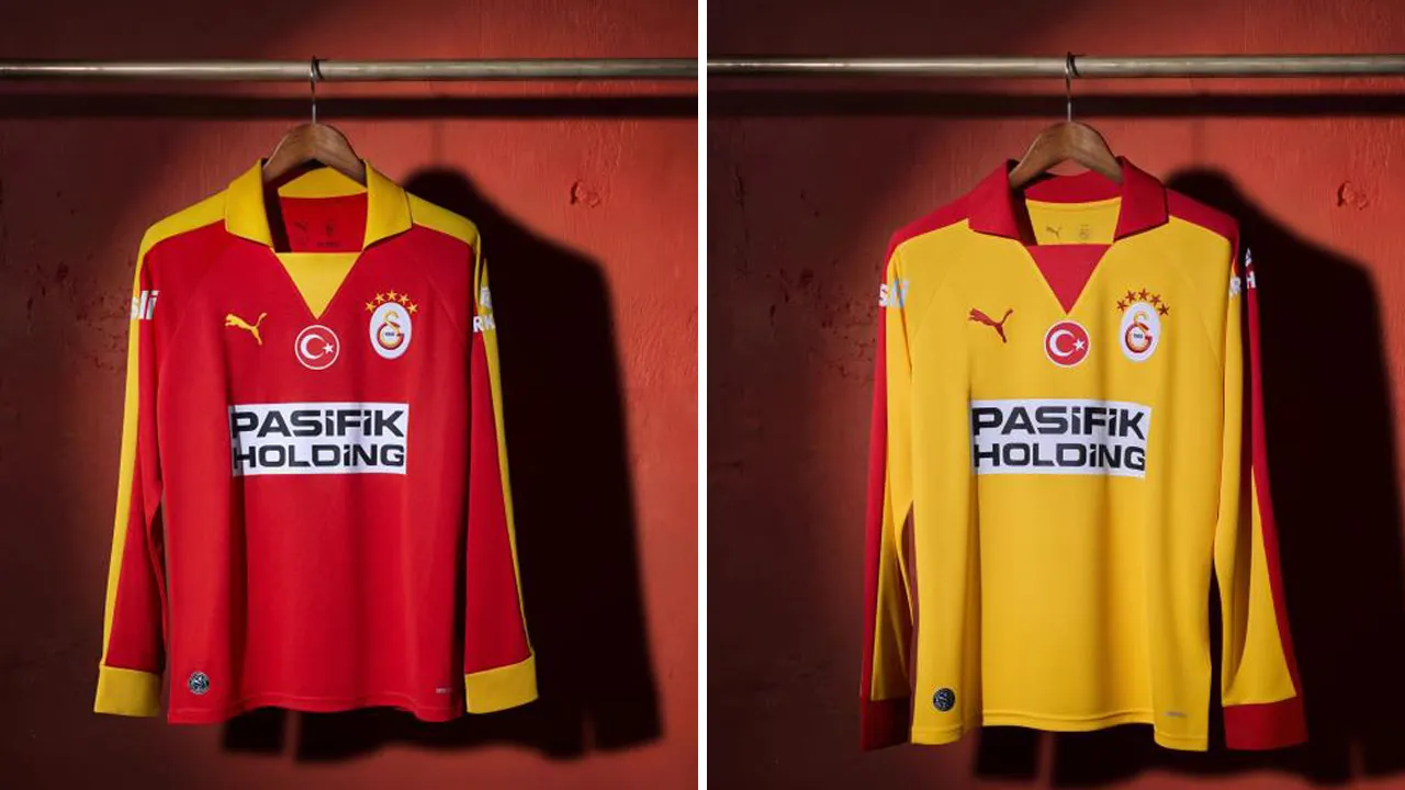 Galatasaray'ın retro formaları satışta: 5 yıldız ilk defa yan yana