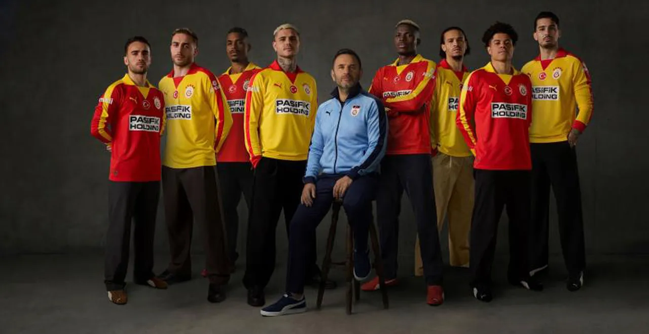 Galatasaray'ın retro koleksiyon yeni formaları