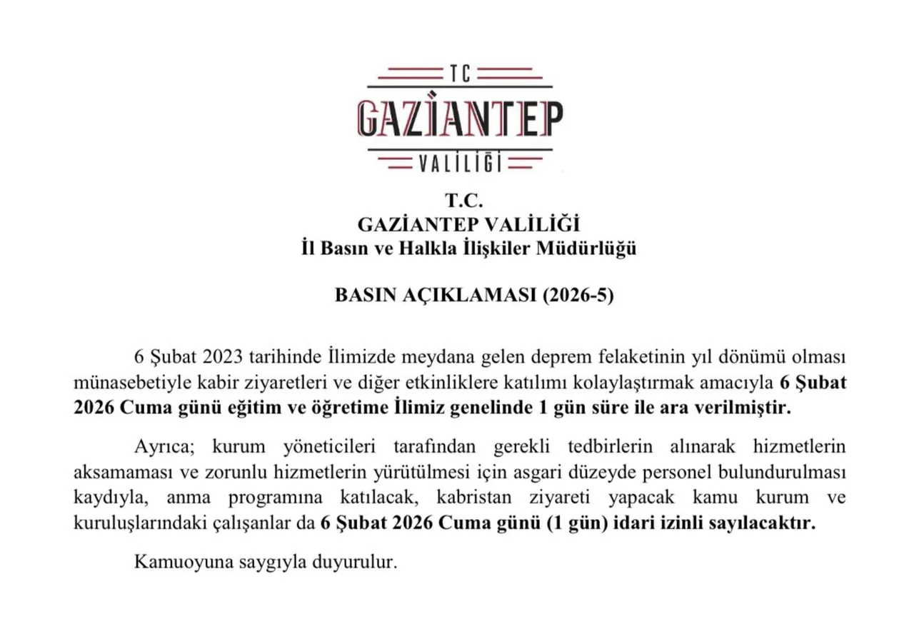 6 Şubat okullar tatil mi? Valilik açıklamaları geldi