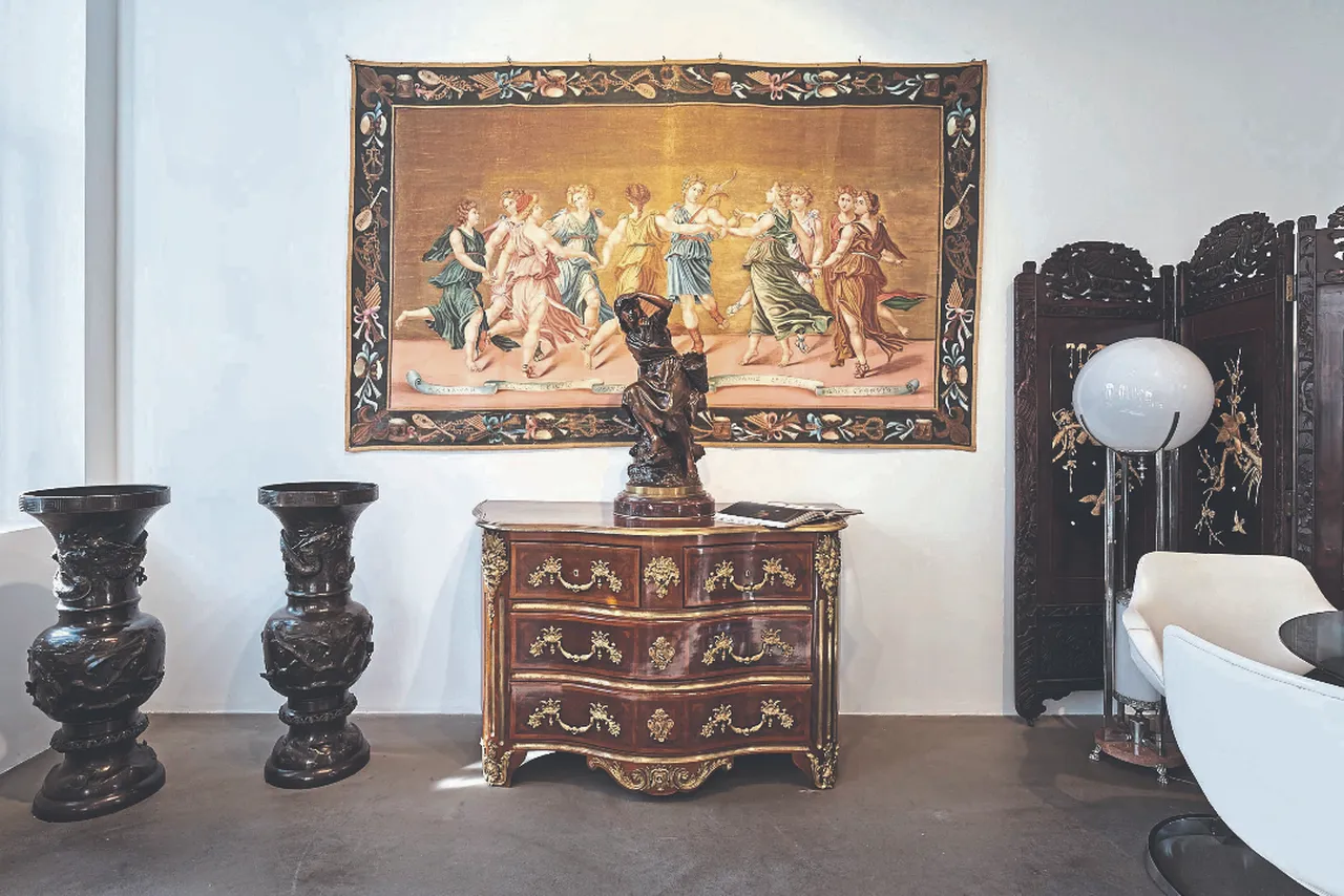 Antika ve tasarım dünyası buluşuyor