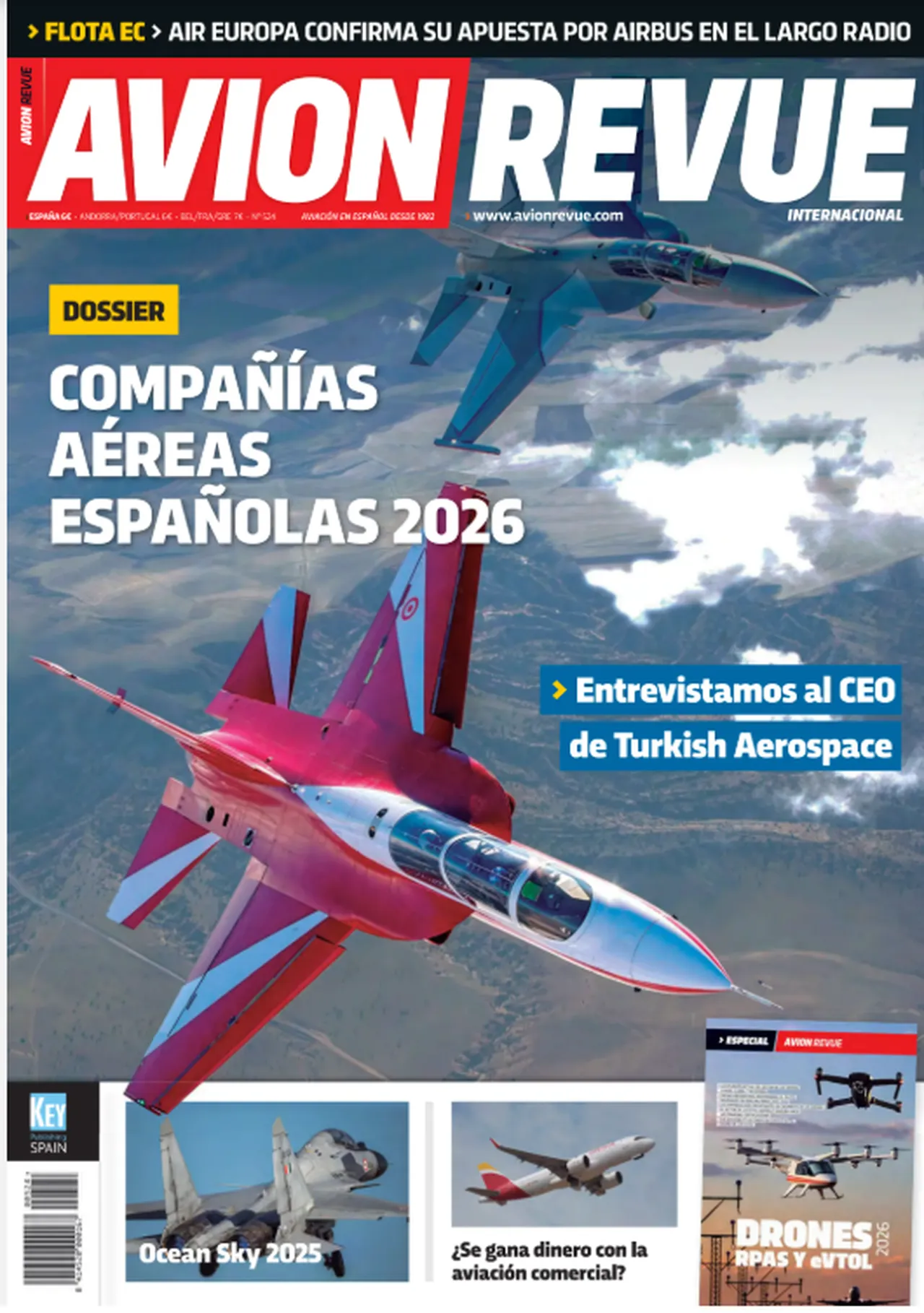 İspanyol dergisi HÜRJET’i kapağına taşıdı: Artık sadece eğitim uçağı değil! TUSAŞ Genel Müdürü açıkladı