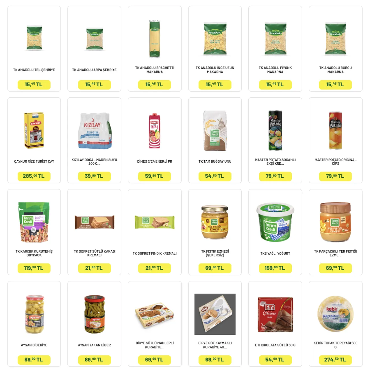 Tarım Kredi Kooperatifleri 3-9 Şubat indirim kataloğu: Hangi ürünlerde indirim var?