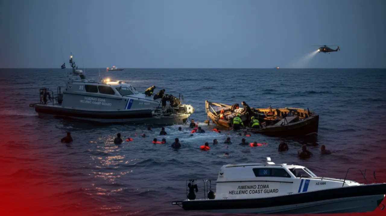 Ege’de facia: Yunan botu göçmen teknesiyle çarpıştı! Çok sayıda ölü var