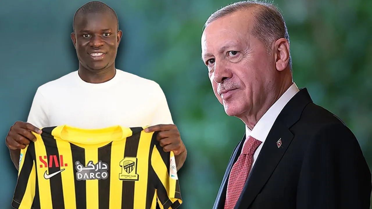 Fenerbahçe'den Cumhurbaşkanı Erdoğan'a N'Golo Kante teşekkürü