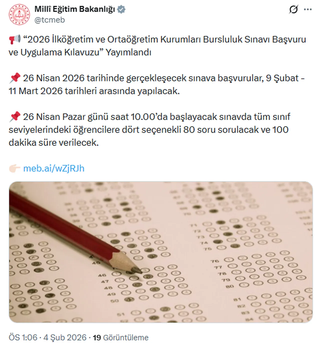 Tarih duyuruldu! İOKBS başvuruları ne zaman başlayacak? (Bursluluk sınavı kılavuzu 2026)