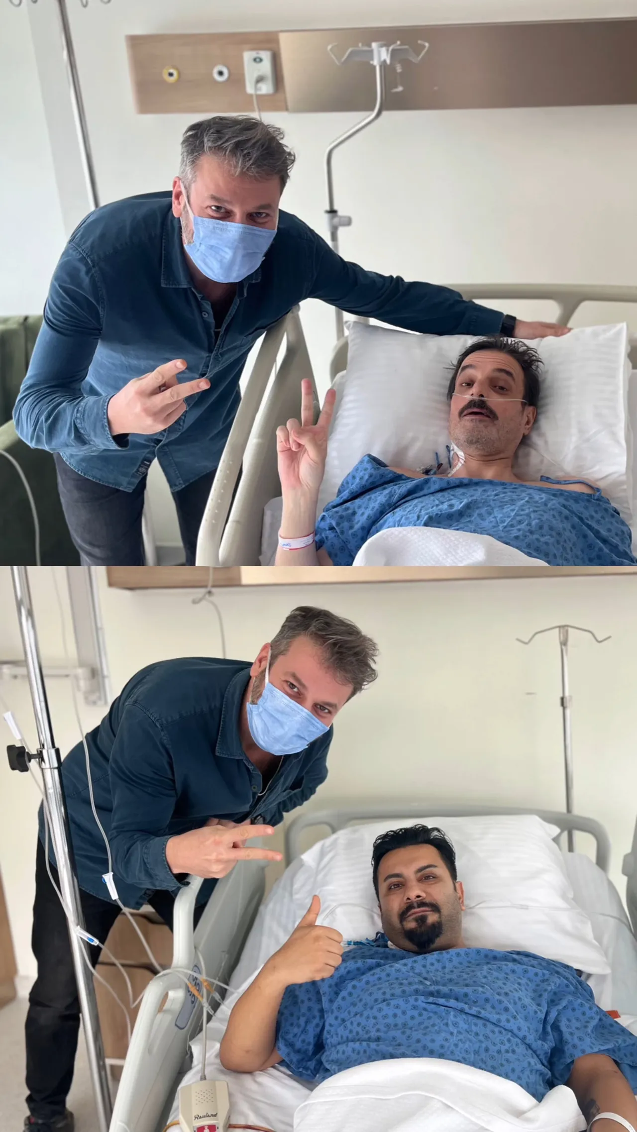 11 saatlik nakil sonrası ilk kare! Ufuk Özkan yoğun bakımdan çıktı