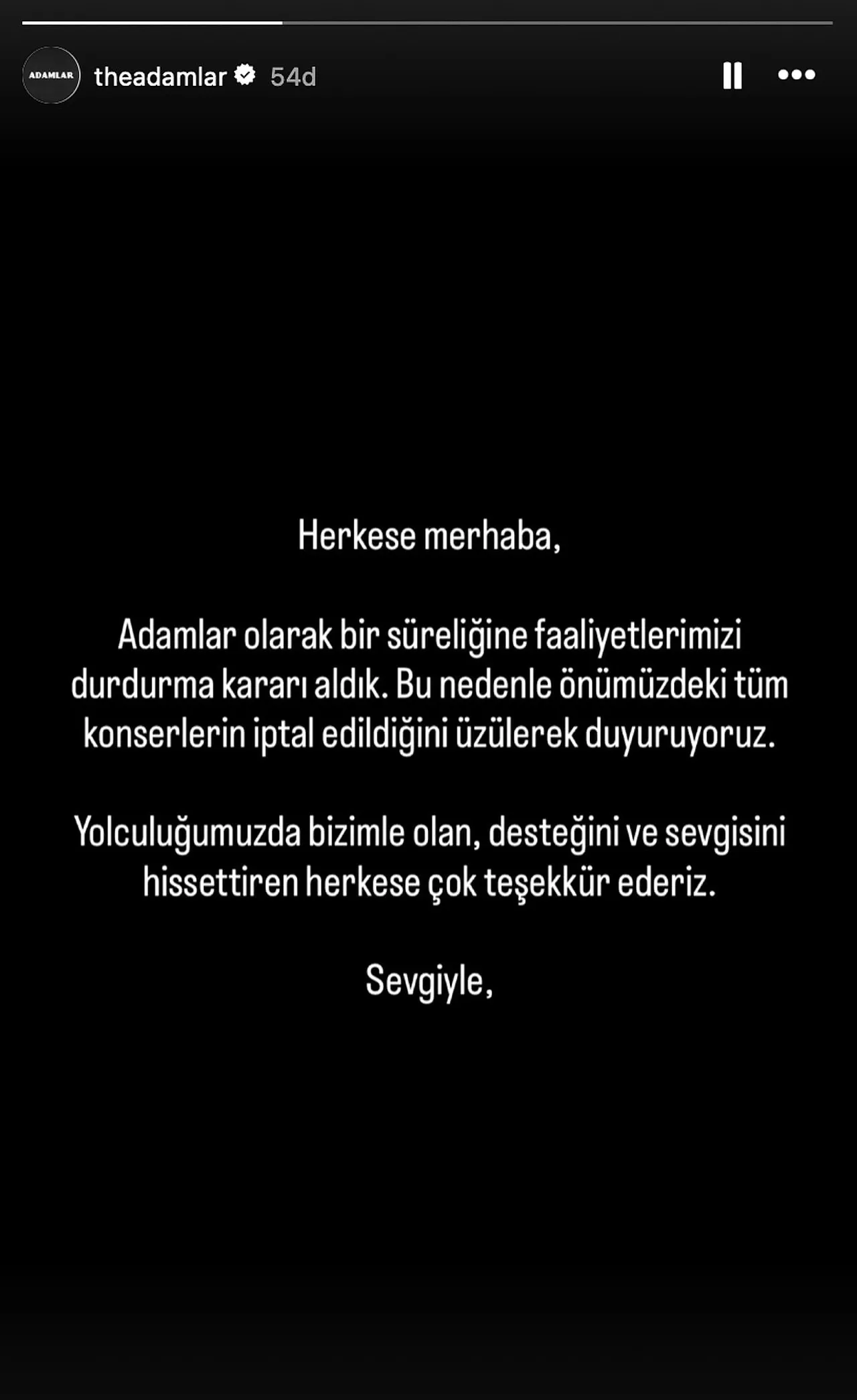 Adamlar konseri ne zaman? Sahnelere dönüşün ilk konser tarihi açıklandı