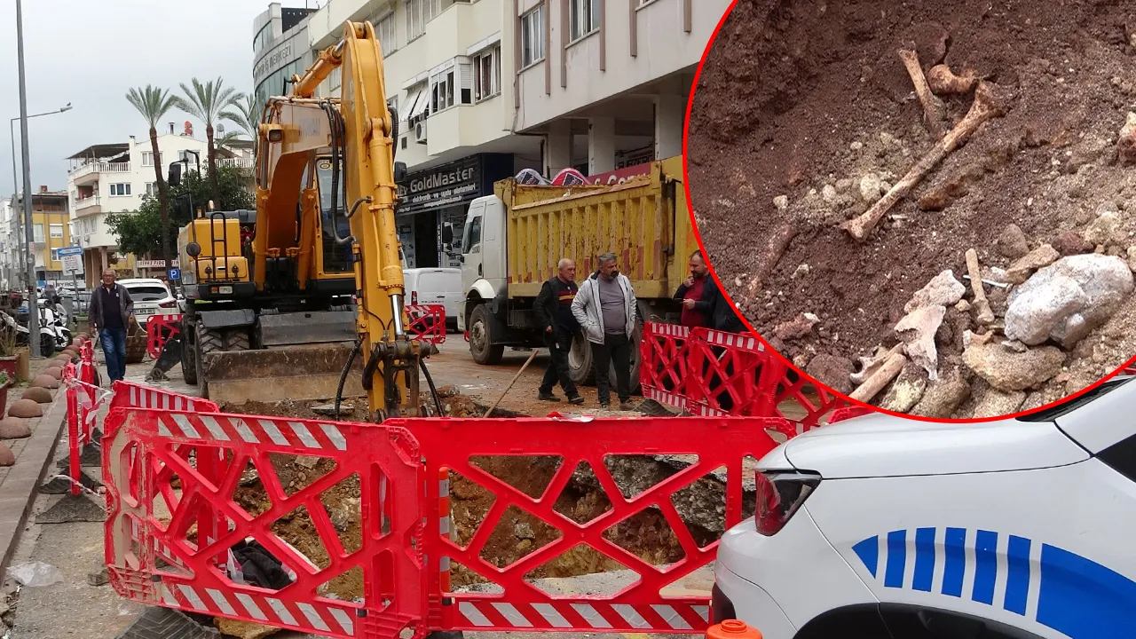 Görür görmez kazıyı bıraktılar! Tüyler ürperten olay