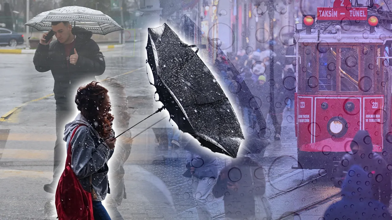 Meteoroloji saat verdi! İstanbul dahil 18 ilde sağanak yolda 