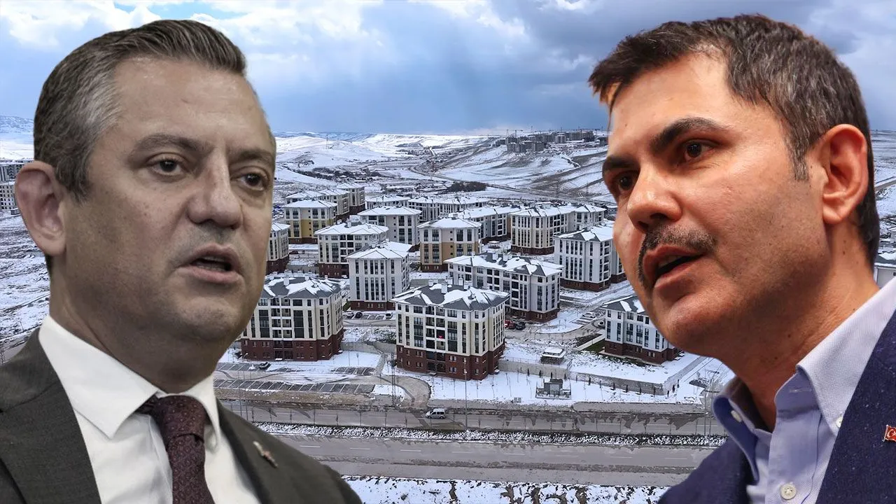 Özgür Özel'in konut sözlerine Bakan Kurum'dan sert tepki: Vakit tiyatro vakti değil