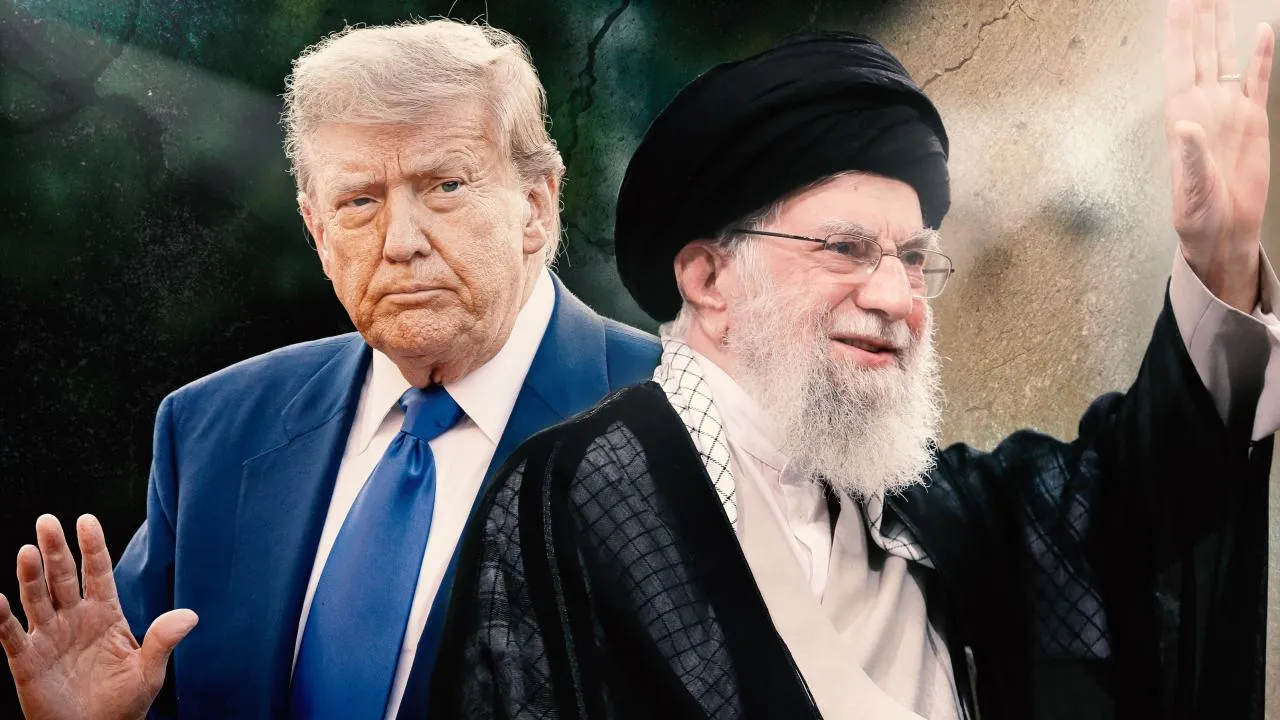 ABD Başkanı Donald Trump ve İran Dini Lideri Ali Hamaney