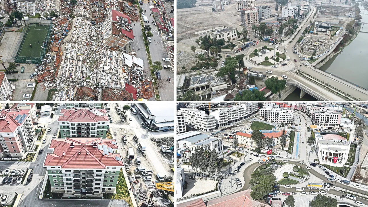 Üç yılda bir şehir tekrar kuruldu: Hatay, Anka kuşu gibi küllerinden yeniden doğdu