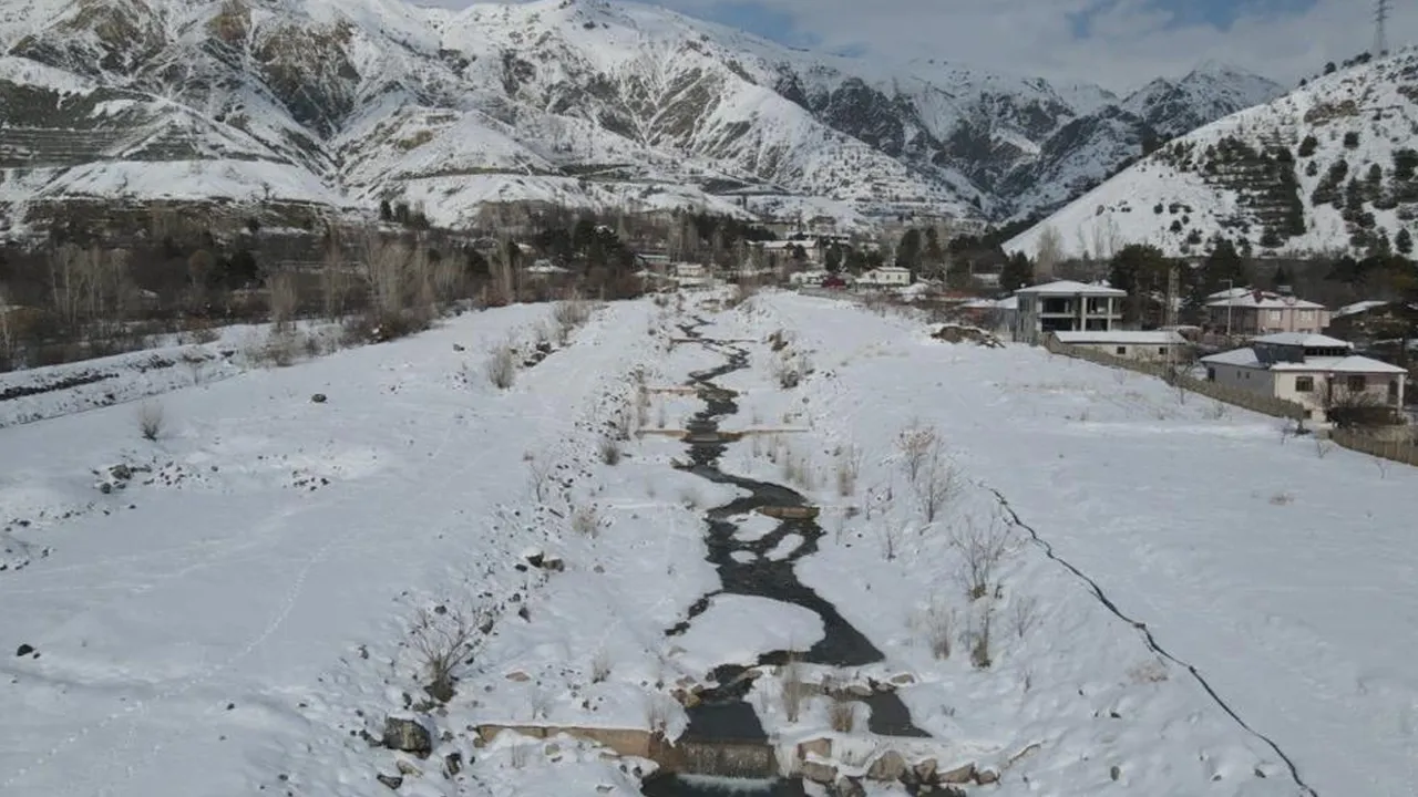 Zemheri sona erdi! Erzincan’da kartpostallık görüntüler