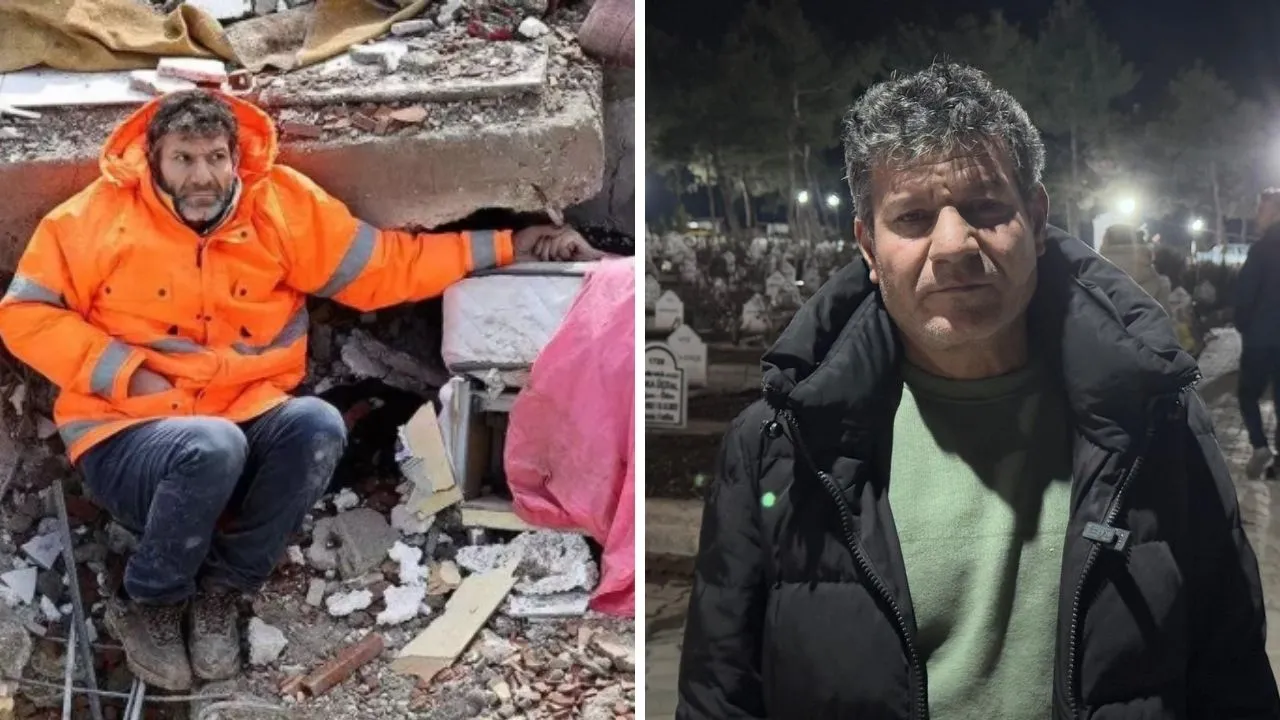 6 Şubat depremlerinin simge görüntüsü olmuştu! Mesut Hançer kızının mezarında konuştu: Tarif edilecek gibi değil