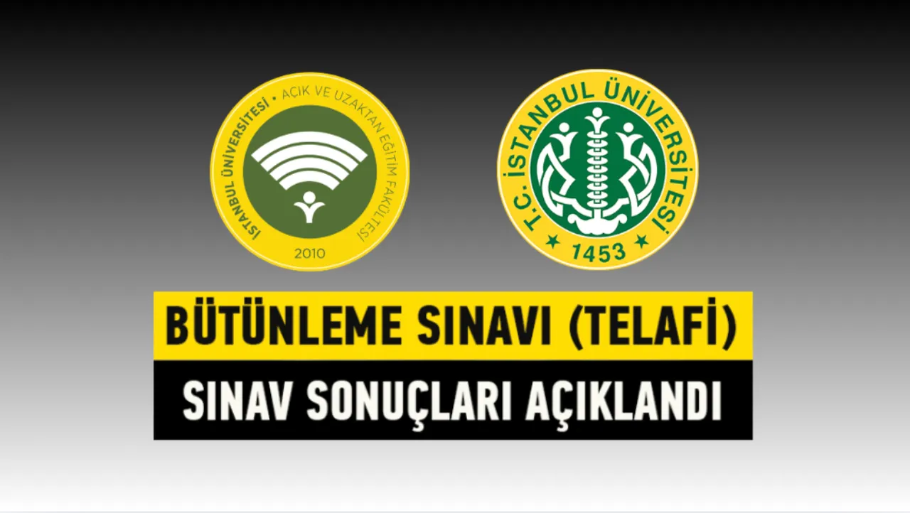 AUZEF bütünleme sınavı sonuçları açıklandı! Açık Öğretim telafi sınavı sonuç görüntüleme ekranı