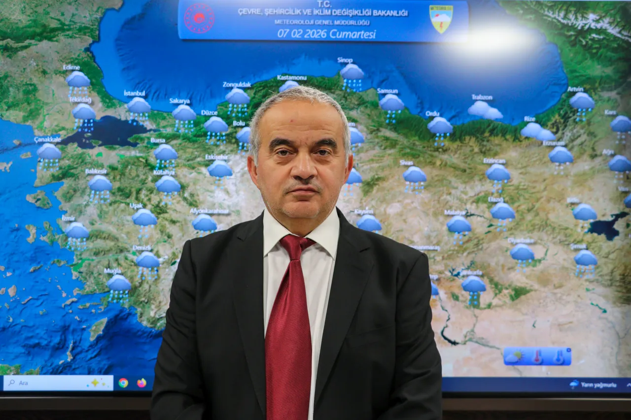 Çevre, Şehircilik ve İklim Değişikliği Bakanlığı Meteoroloji Genel Müdürlüğü Hava Tahmin Uzmanı Mehmet Özdemirci