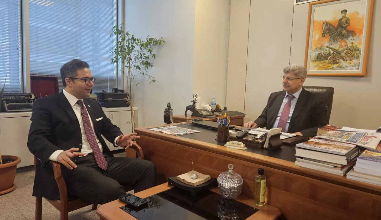 İYİ Parti'den gazetemize nezaket ziyareti