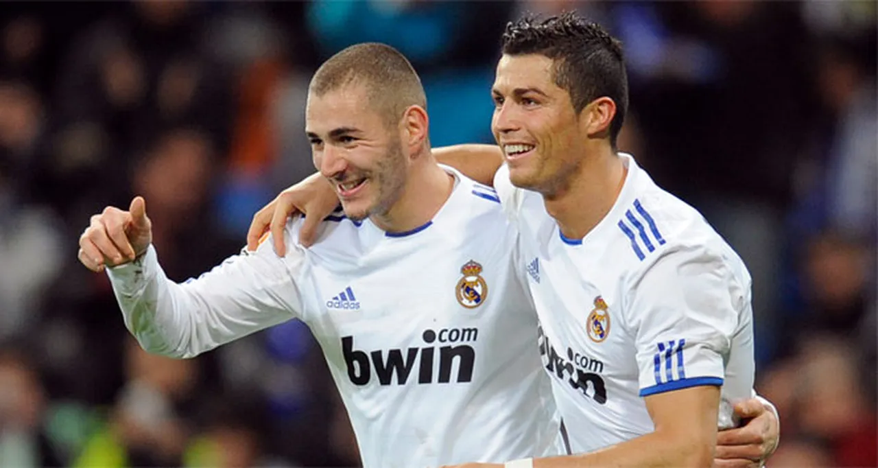 Karim Benzema - Cristiano Ronaldo (Real Madrid)