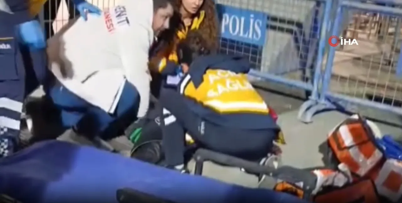 Harda Kaçmaz'a dakikalarca kalp masajı yapıldı.