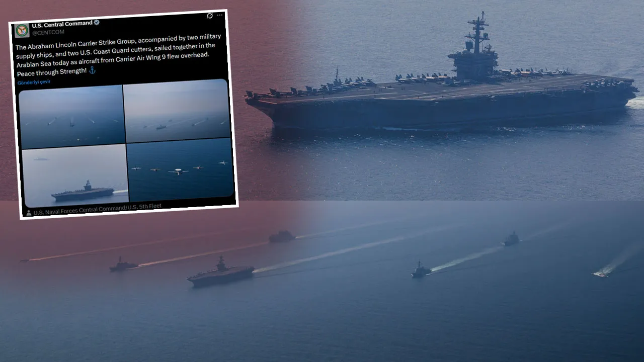 Masaya gözdağı! CENTCOM'un savaş gemisi paylaşımı İran'a tehdit mı?