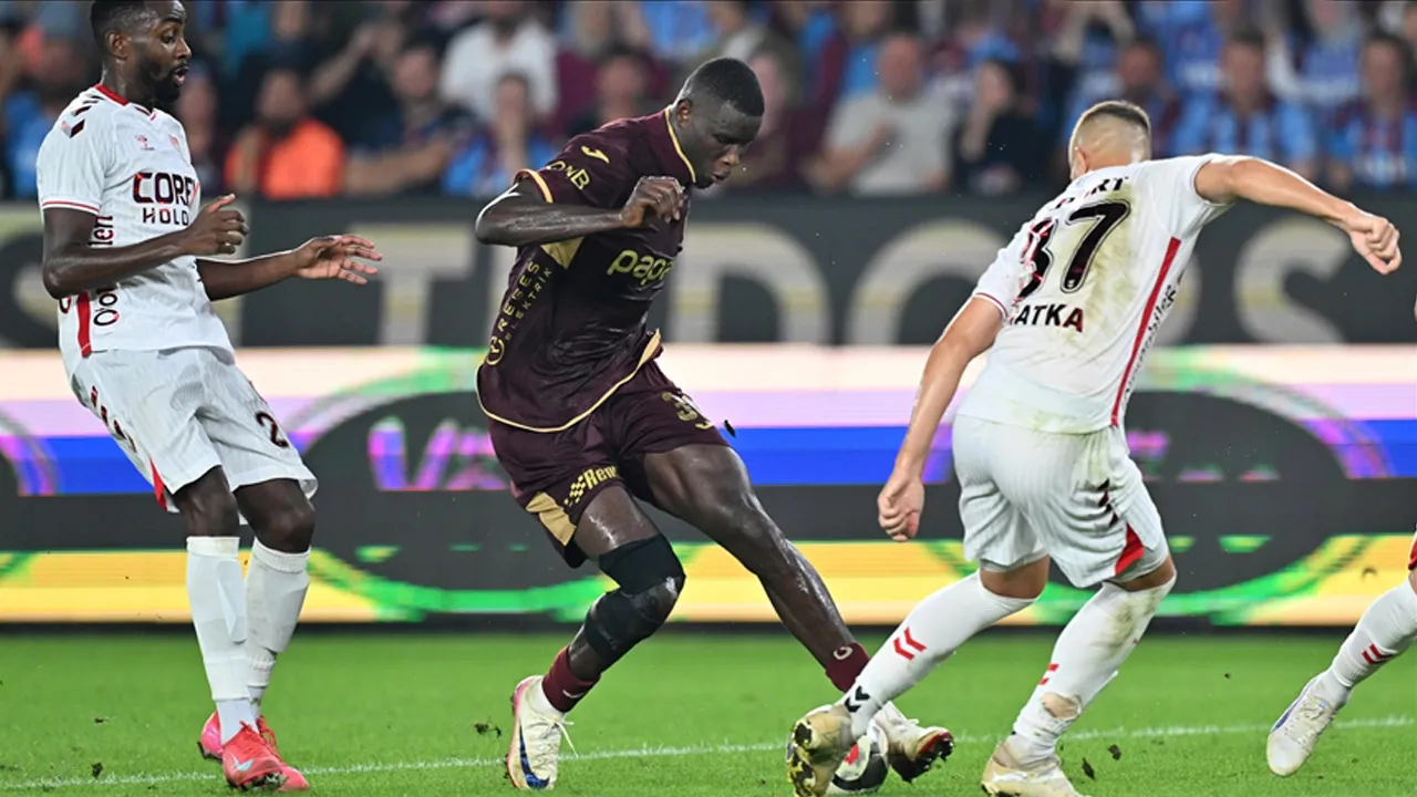 Samsun'da Karadeniz derbisi: Trabzonspor'da 3 eksik var