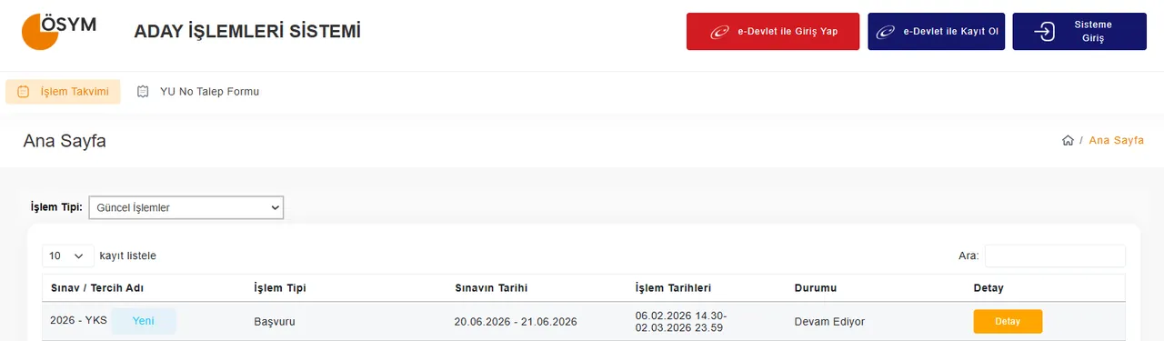 YKS TYT, AYT, YDT sınav ücreti ne kadar? YKS başvuru ücreti 2026