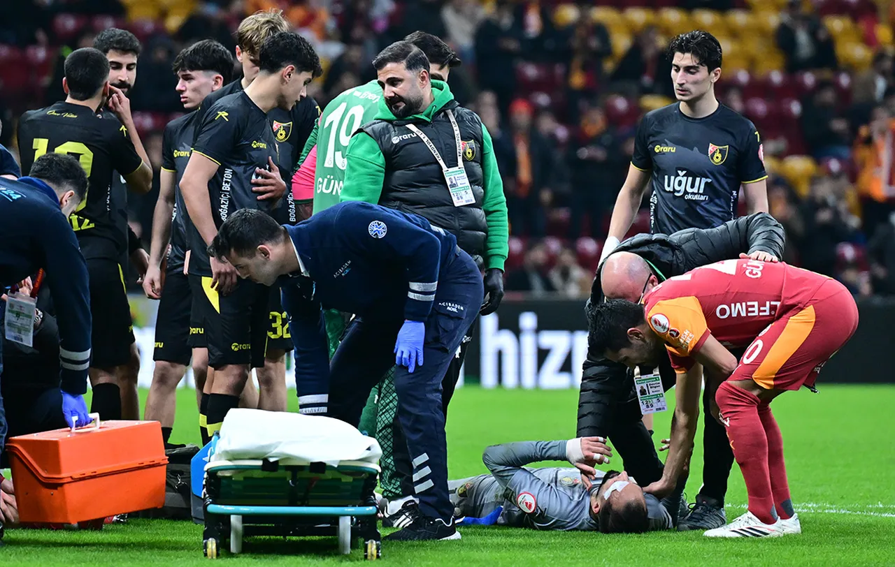 İsa Doğan'ın sakatlandığı an