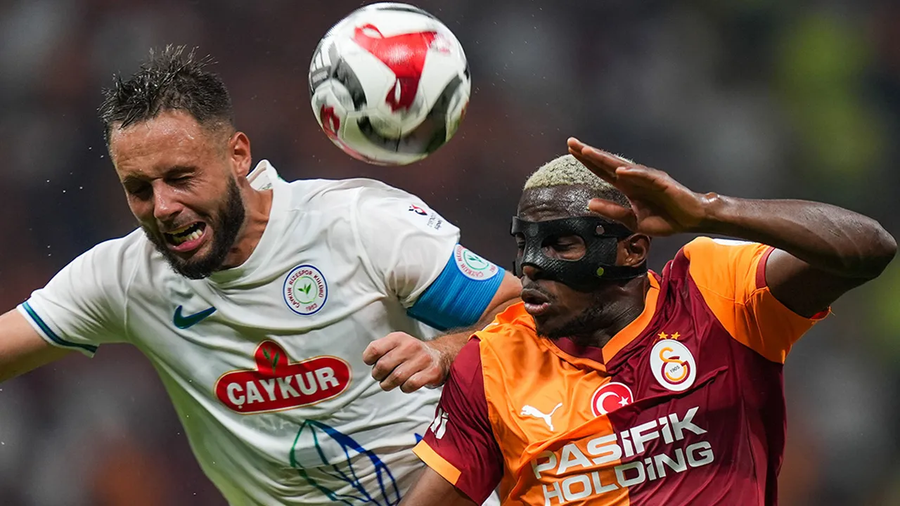 Galatasaray'ın rakibi Rizespor: Okan Buruk'tan dikkat çeken istaistik