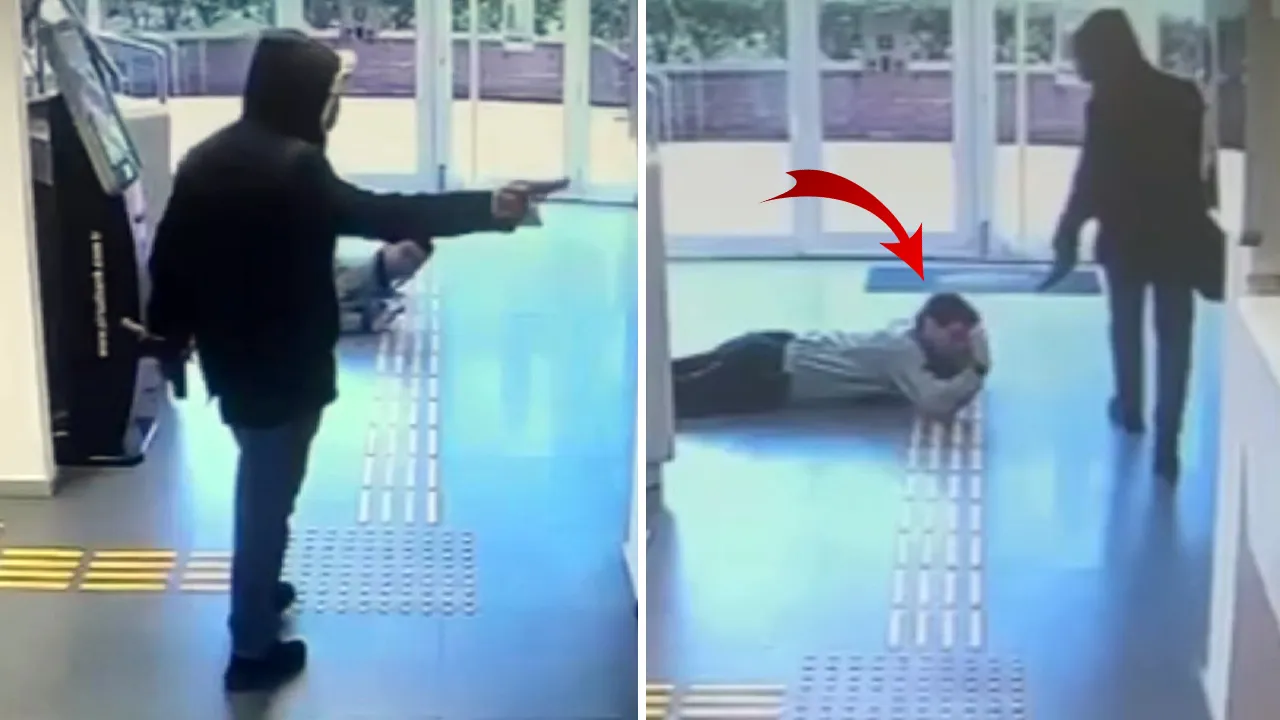 İstanbul'daki banka soygununun görüntüleri ortaya çıktı