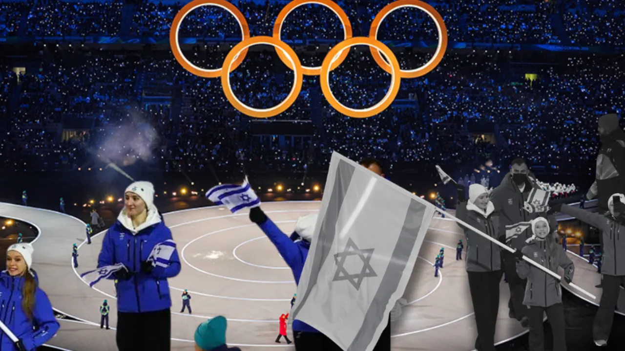 Olimpiyat Açılışı'nda İsrail kafilesi rezil oldu! Yuhalanarak sahneye çıktılar