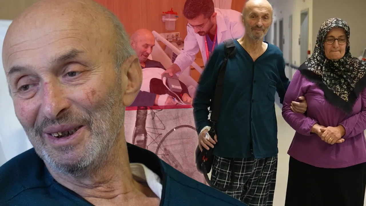 Omzundaki kalp ile yaşıyor! İki adım atıp düşüyordu, hayata böyle tutundu 