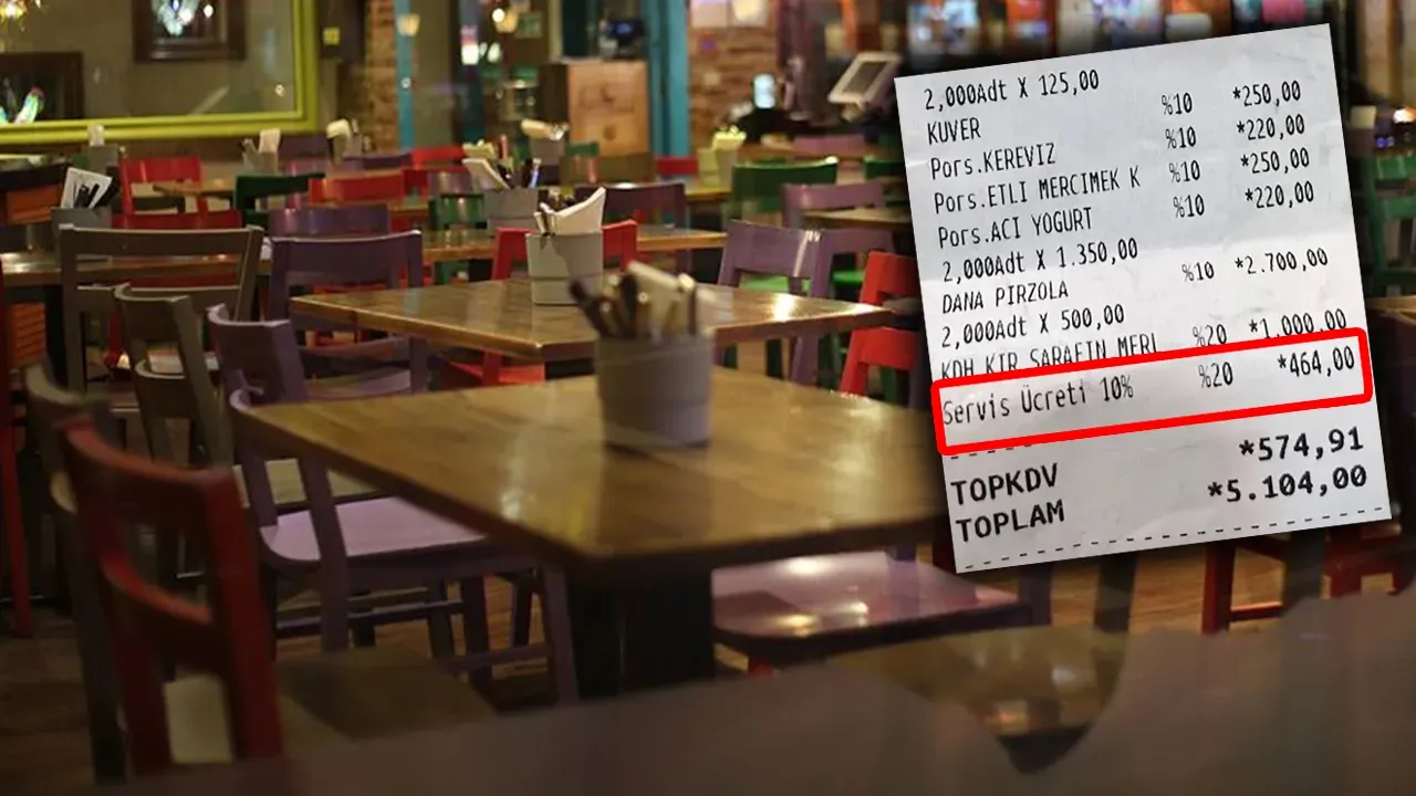 Restoranların 'kuver-servis ücreti' taktiğine geçit yok! Ticaret Bakanlığı 1.8 milyon TL ceza kesti