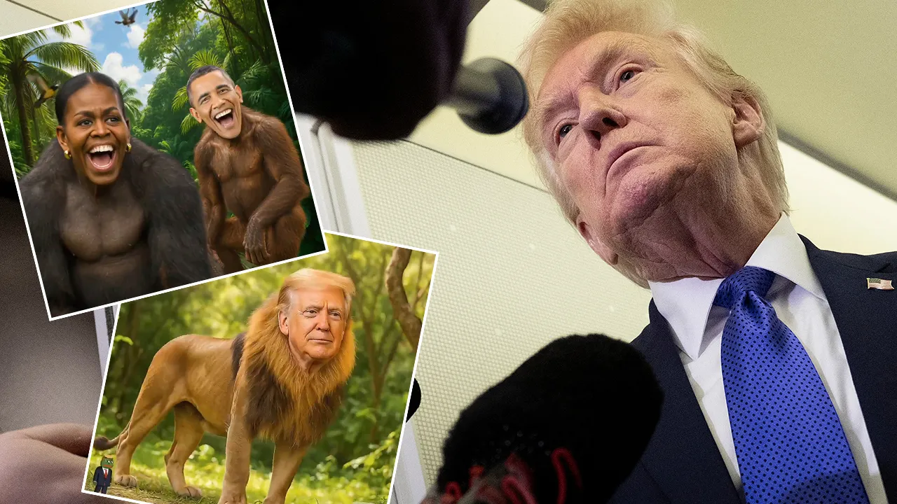 Trump'tan tepki çeken paylaşım sonrası ilk açıklama! Özür sorusuna dikkat çeken cevap