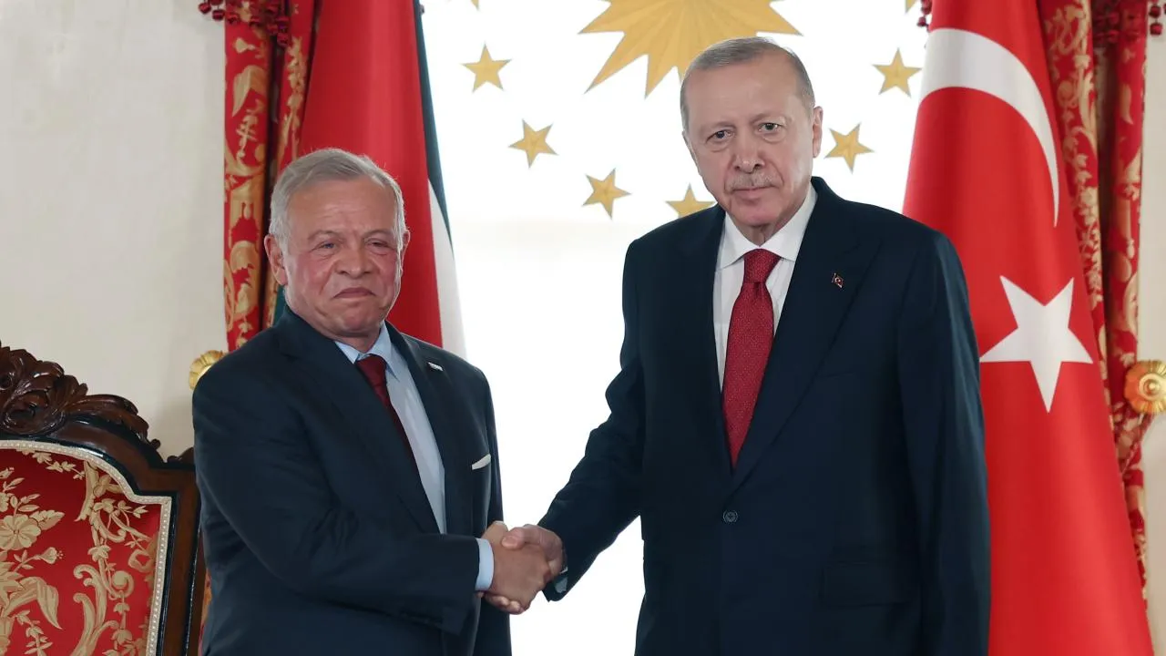 Ürdün Kralı 2. Abdullah Türkiye'ye geldi