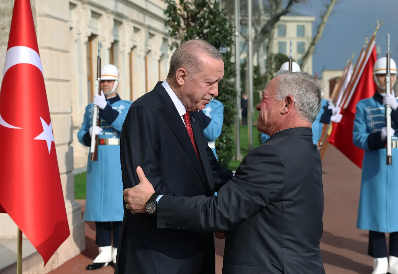 Ürdün Kralı 2. Abdullah Türkiye'ye geldi