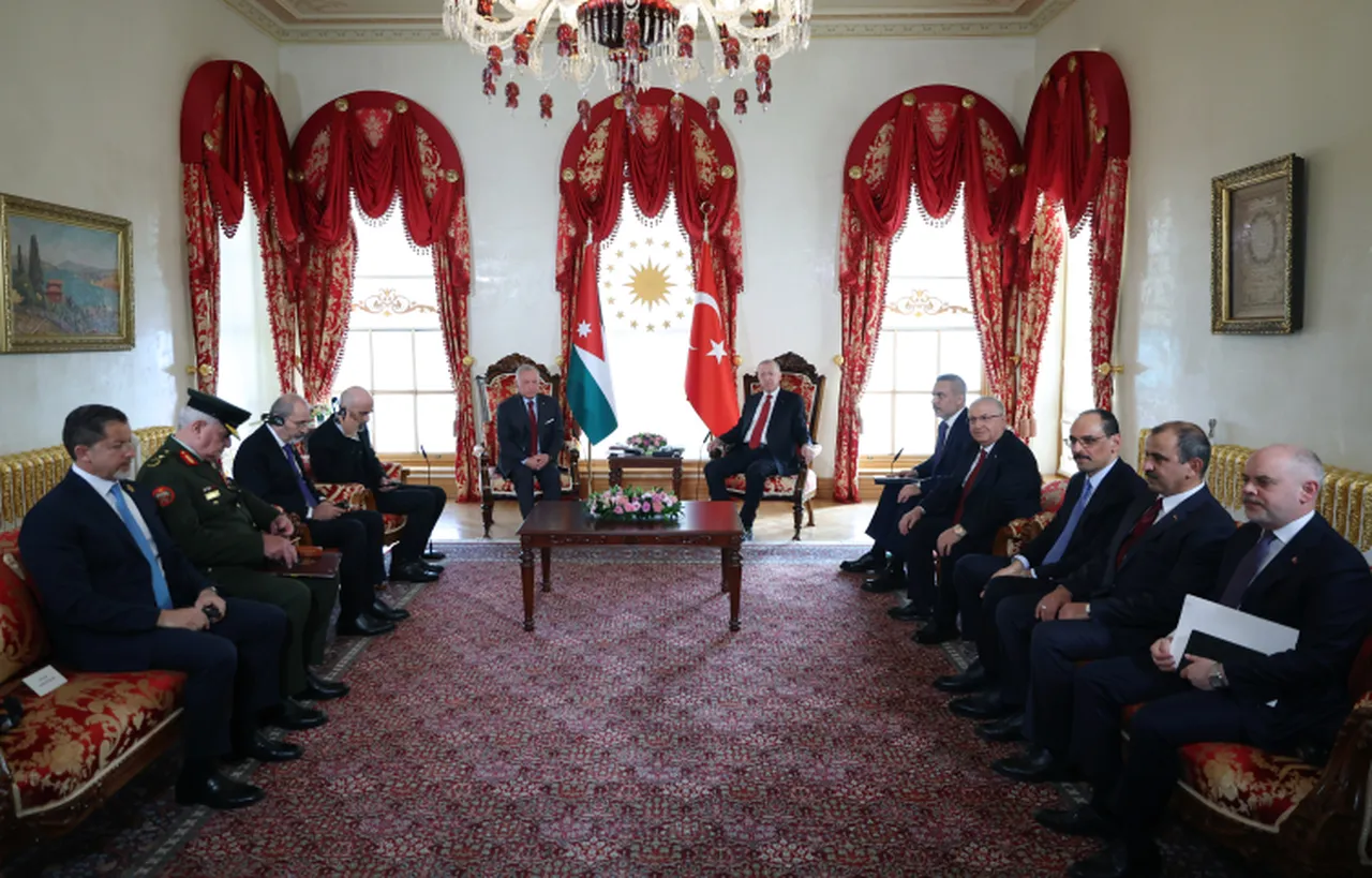 Ankara'da kritik zirve! Cumhurbaşkanı Erdoğan, Ürdün Kralı 2. Abdullah ile bir araya geldi