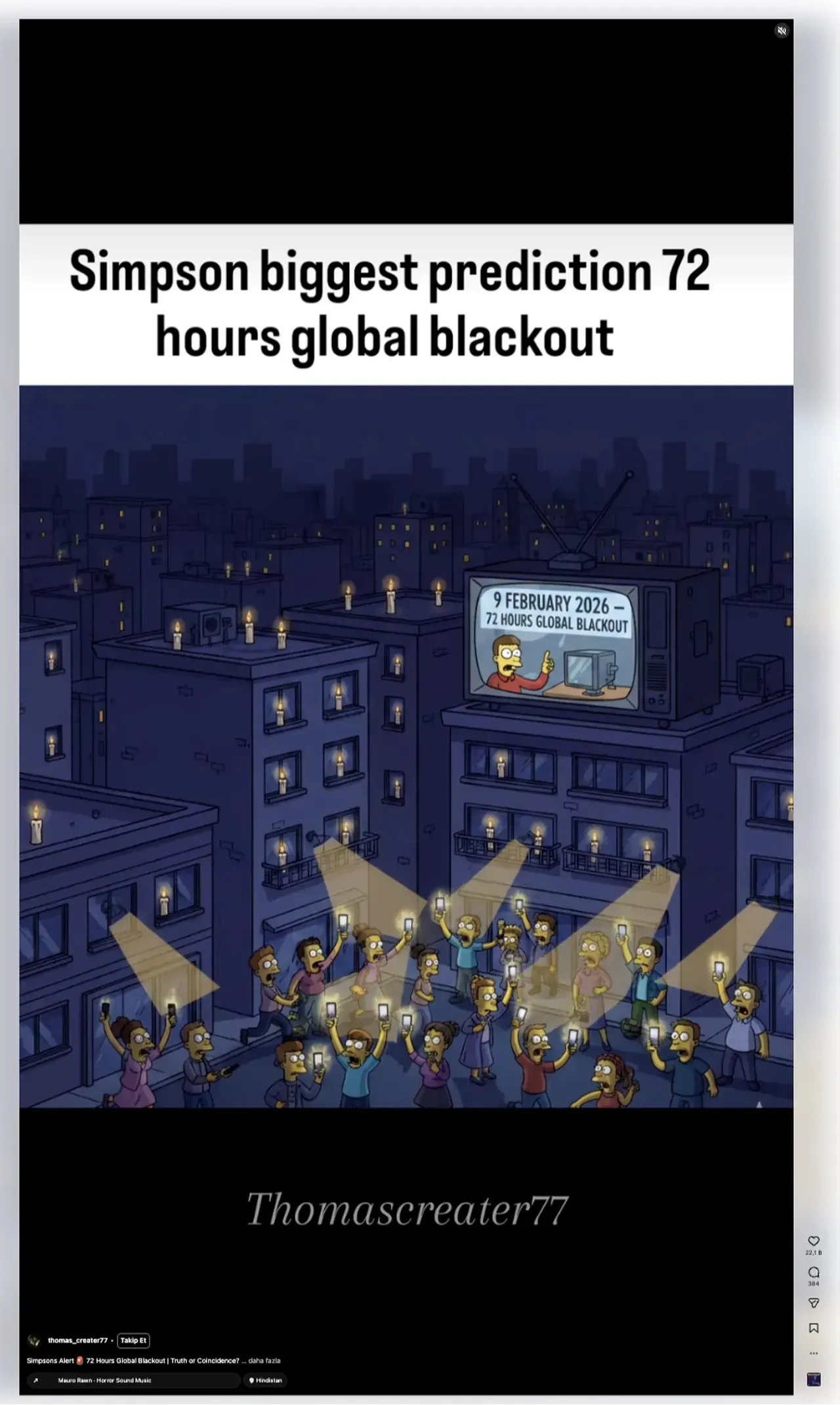 9 Şubat elektrik kesintisi olacak mı? Simpsonlar 72 saatlik elektrik kesintisi gerçeği ortaya çıktı