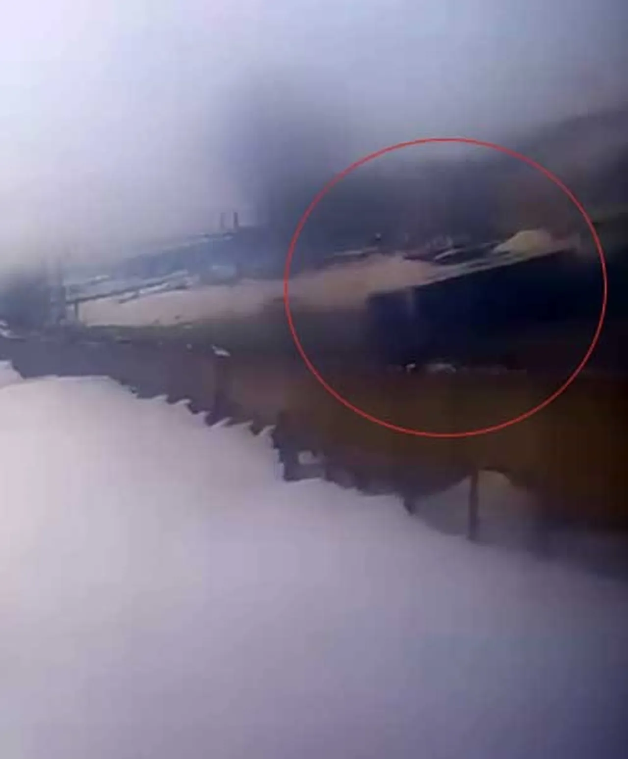 Hakkari'de 18 kişinin ölümden döndüğü kazanın görüntüsü ortaya çıktı