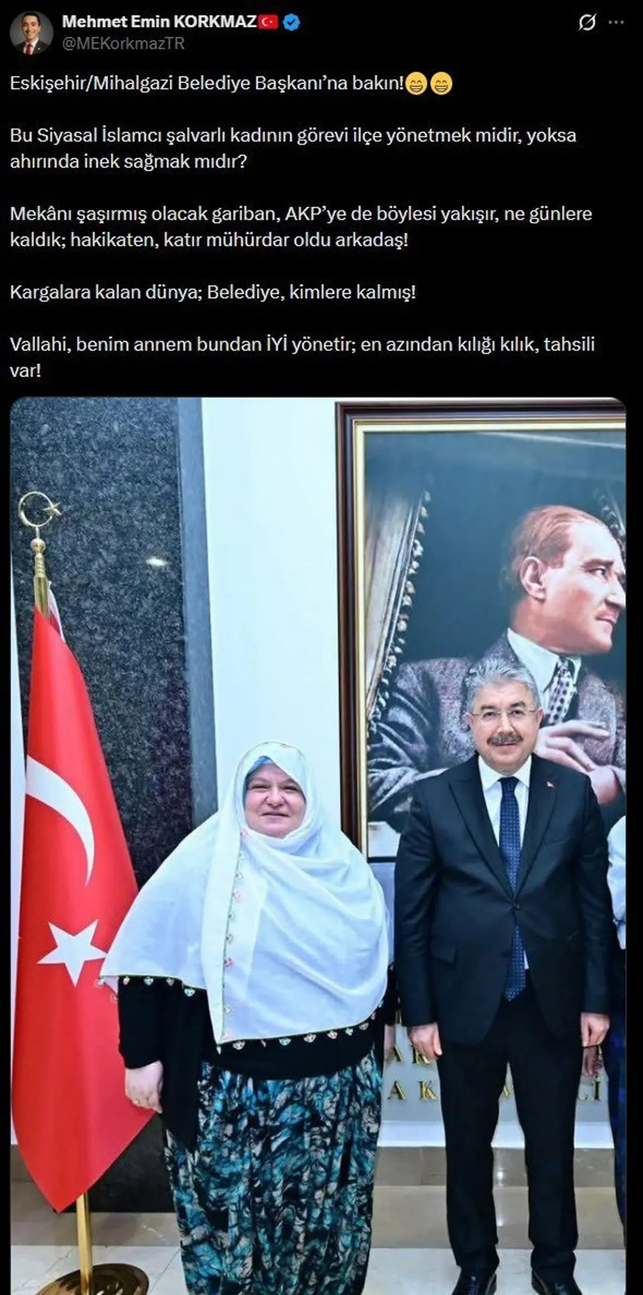 Mihalgazi Belediye Başkanı Zeynep Güneş'e hakarete Dervişoğlu'ndan ilk açıklama! "Aşağılık bir tavır"