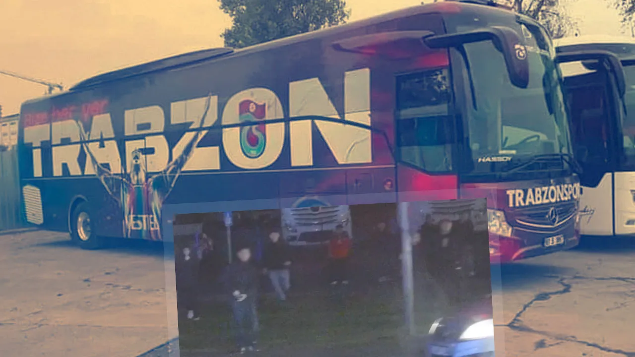 Trabzonspor takım otobüsüne çirkin saldırı: 6 gözaltı