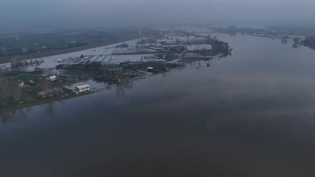 Turuncu alarm verilmişti! Meriç Nehri'nde su debisi düşmeye başladı