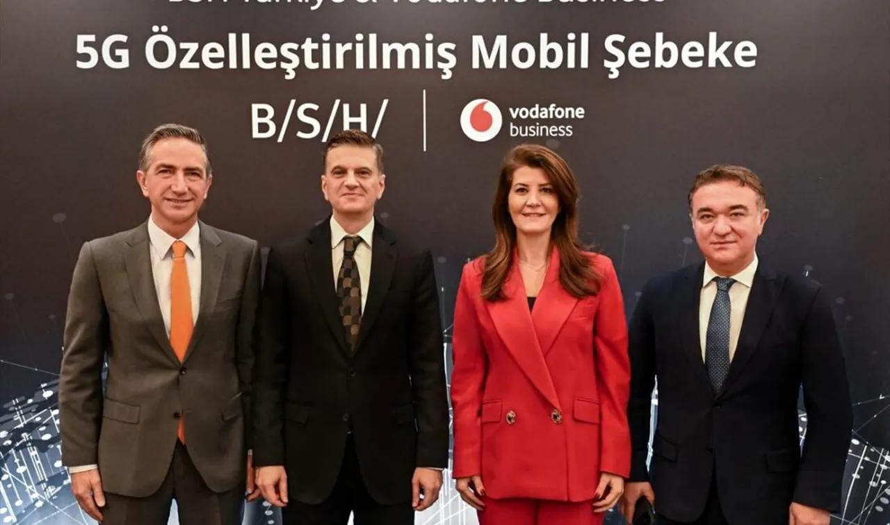 Vodafone, BSH Türkiye'nin Çerkezköy'deki fabrikasını dijitale taşıdı: Üretimde 5G çağı başladı
