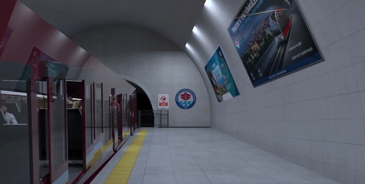 İstanbul'dan sonra ilk kez Trabzon'da yapılacak! 1.500 metrelik hatla ulaşım 3,5 dakikaya düşecek