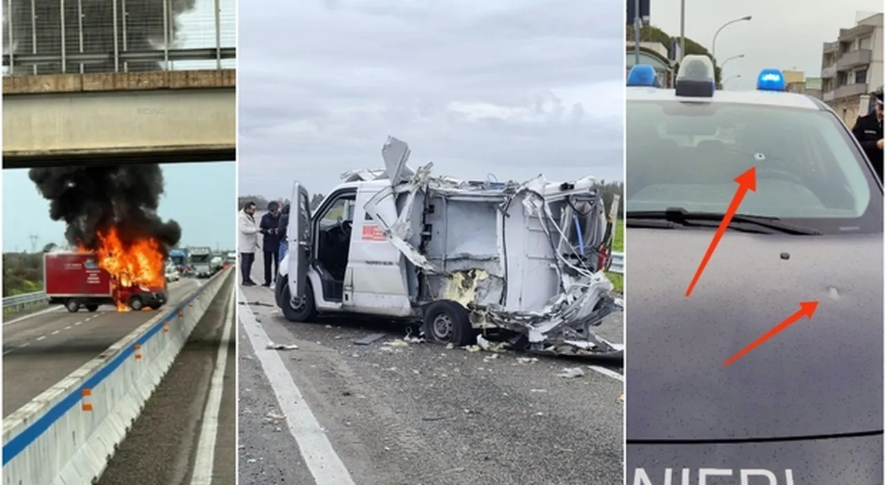 İtalya’da film gibi soygun! Ortalık savaş alanına döndü